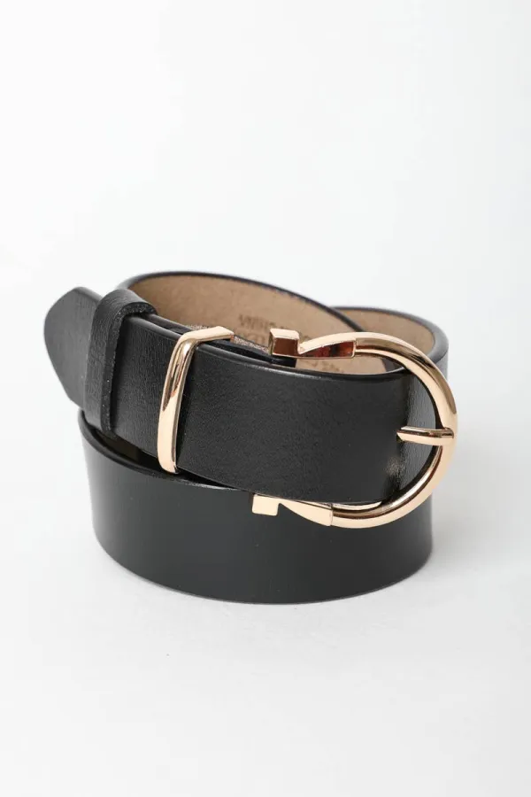 Horseshoe Buckle Western Belt