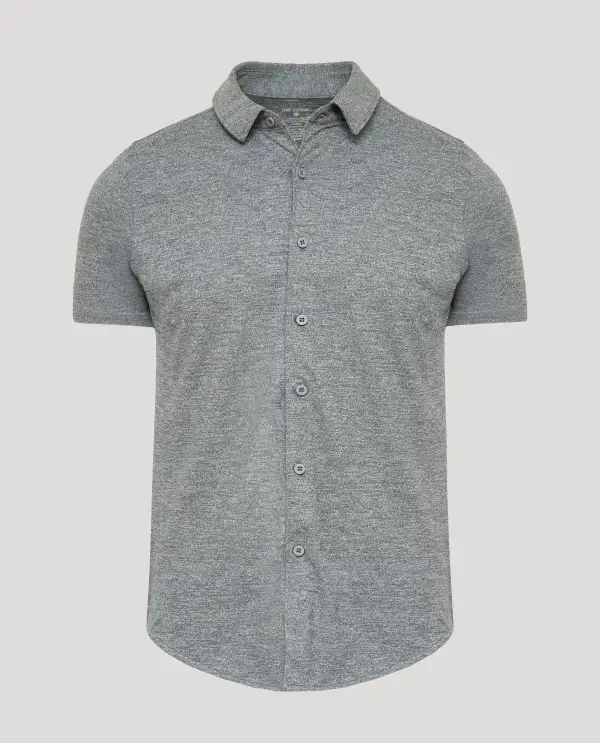 Comfort-Knit Men's Casual Shirt