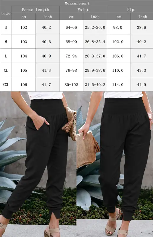 Clean High Waist Slit Pants