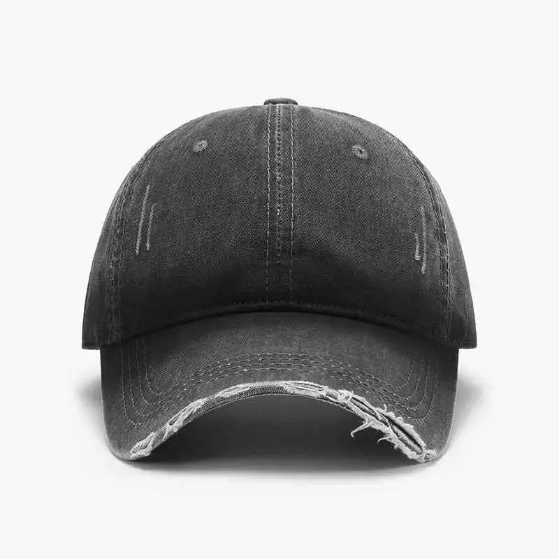 Distressed Washed Adjustable Hat