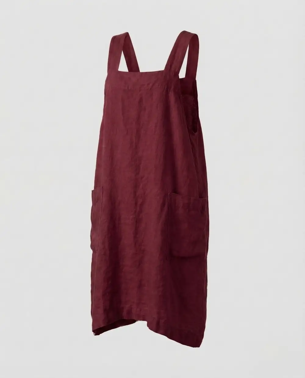 Women's A-Line Square-Neck Belted Boho Dress