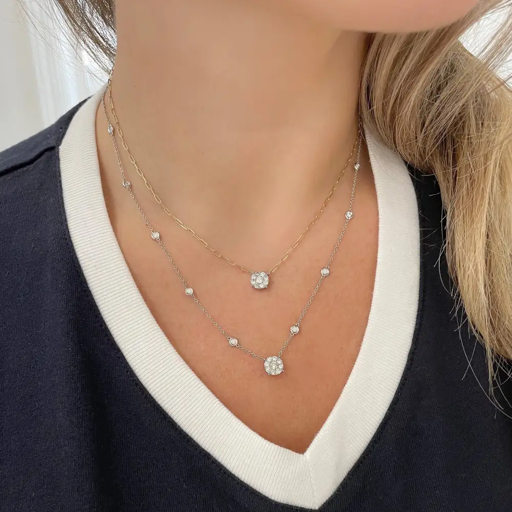 Classic Petite Diamond Necklace