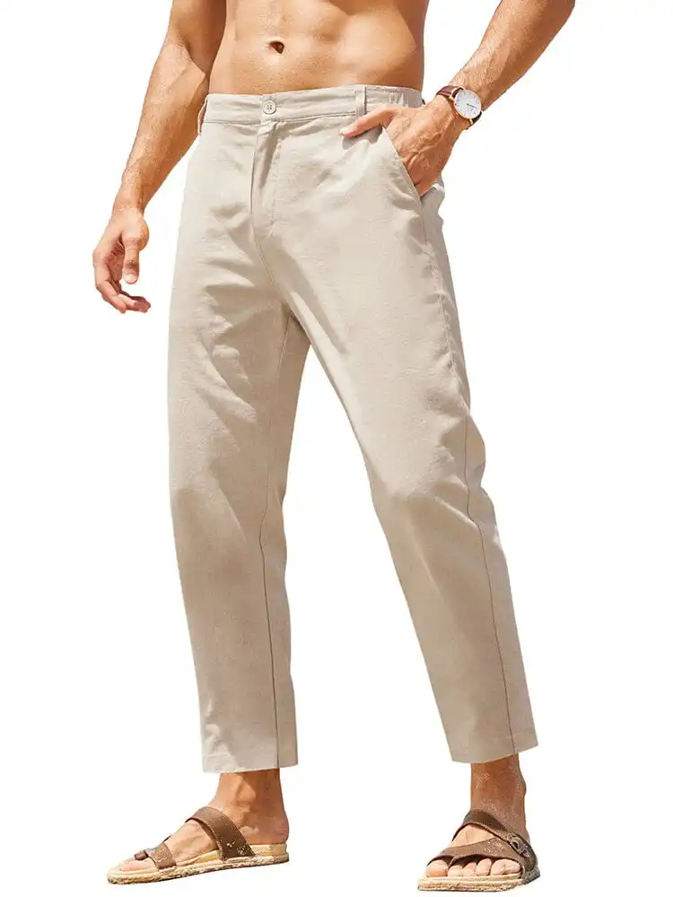 Breathable Linen Pants