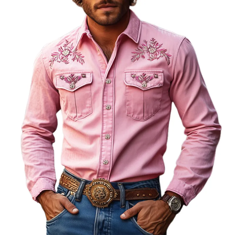 Relaxed Button Textured Shirt