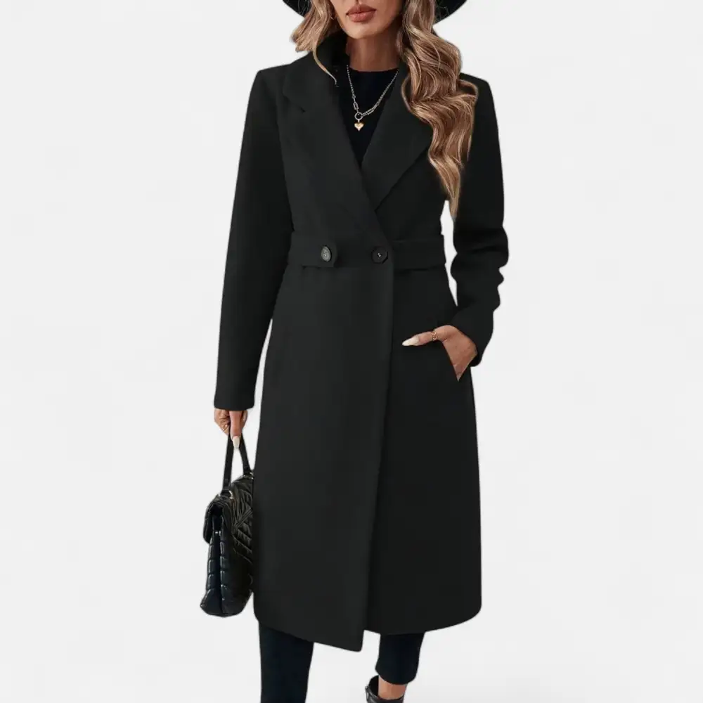 Classic Belted Longline Coat