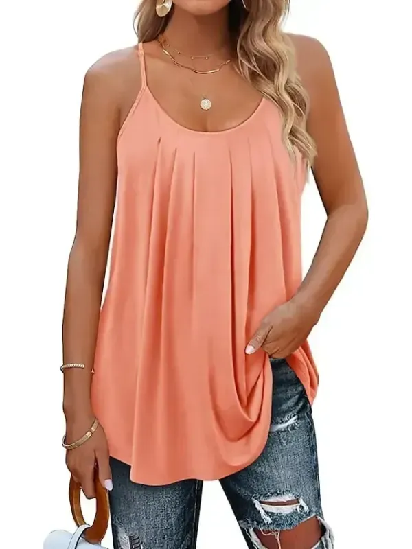 Women's Tank Top Black White Light Green Floral Plain Sleeveless Casual Basic Round Neck Regular S