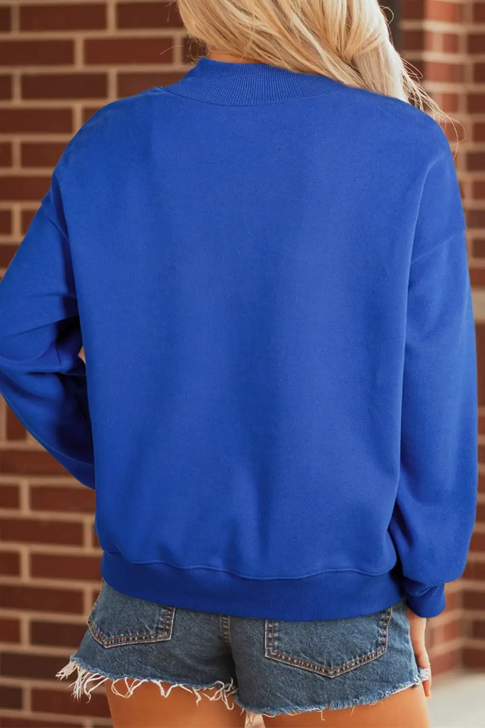 Active Mock Neck Sweatshirt
