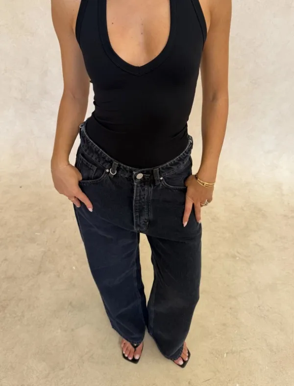 Black Halter Tank