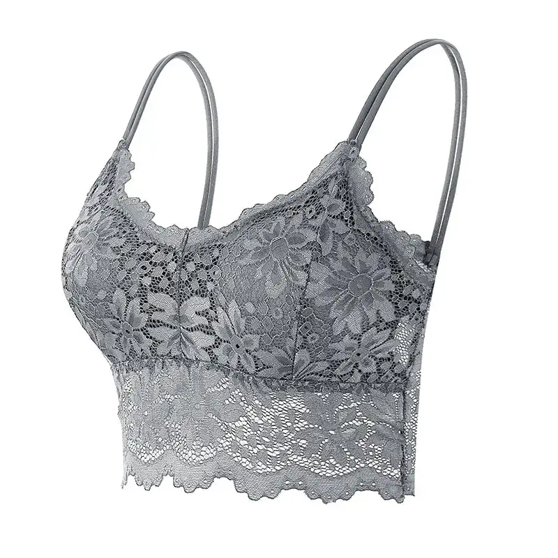 Padded Lace Bralette Everyday Support Bra