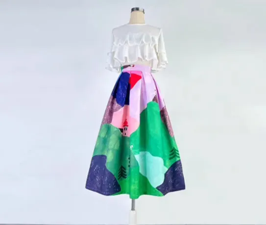 Subtle Festival Everyday Casual Skirt
