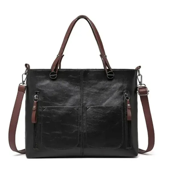 Ladies vintage leather shoulder bag