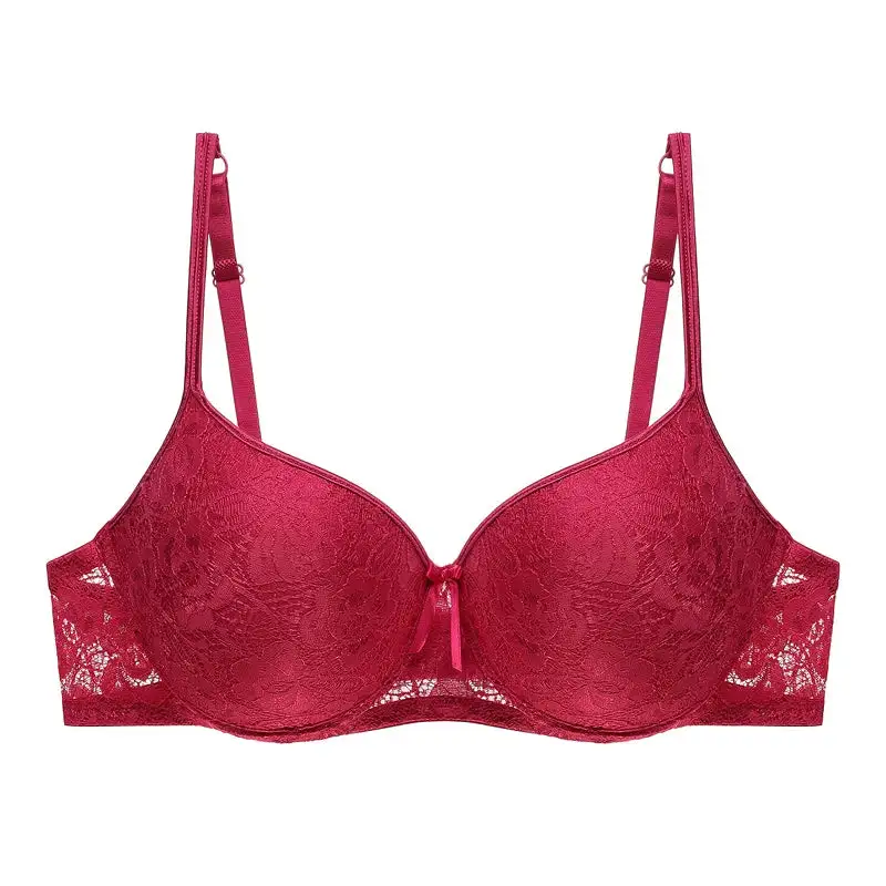 Back-Smoothing Lace Push-Up Bra