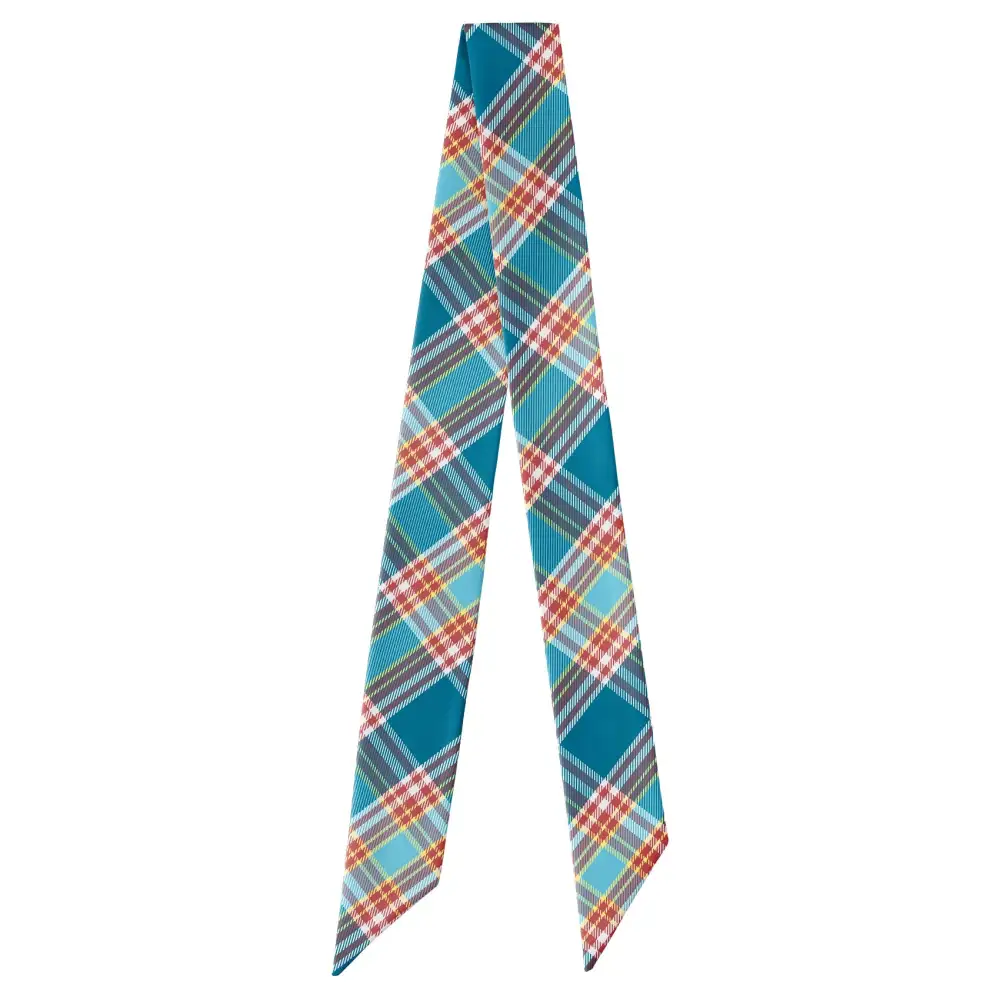 American Plaid Pattern Hair Scarf