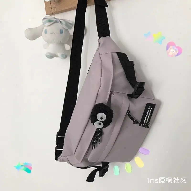 Foldover Utility Crossbody Chest Bag