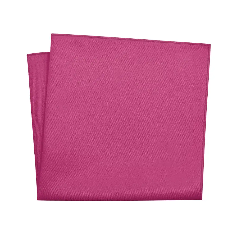 Elegant Clean Solid Pocket Square