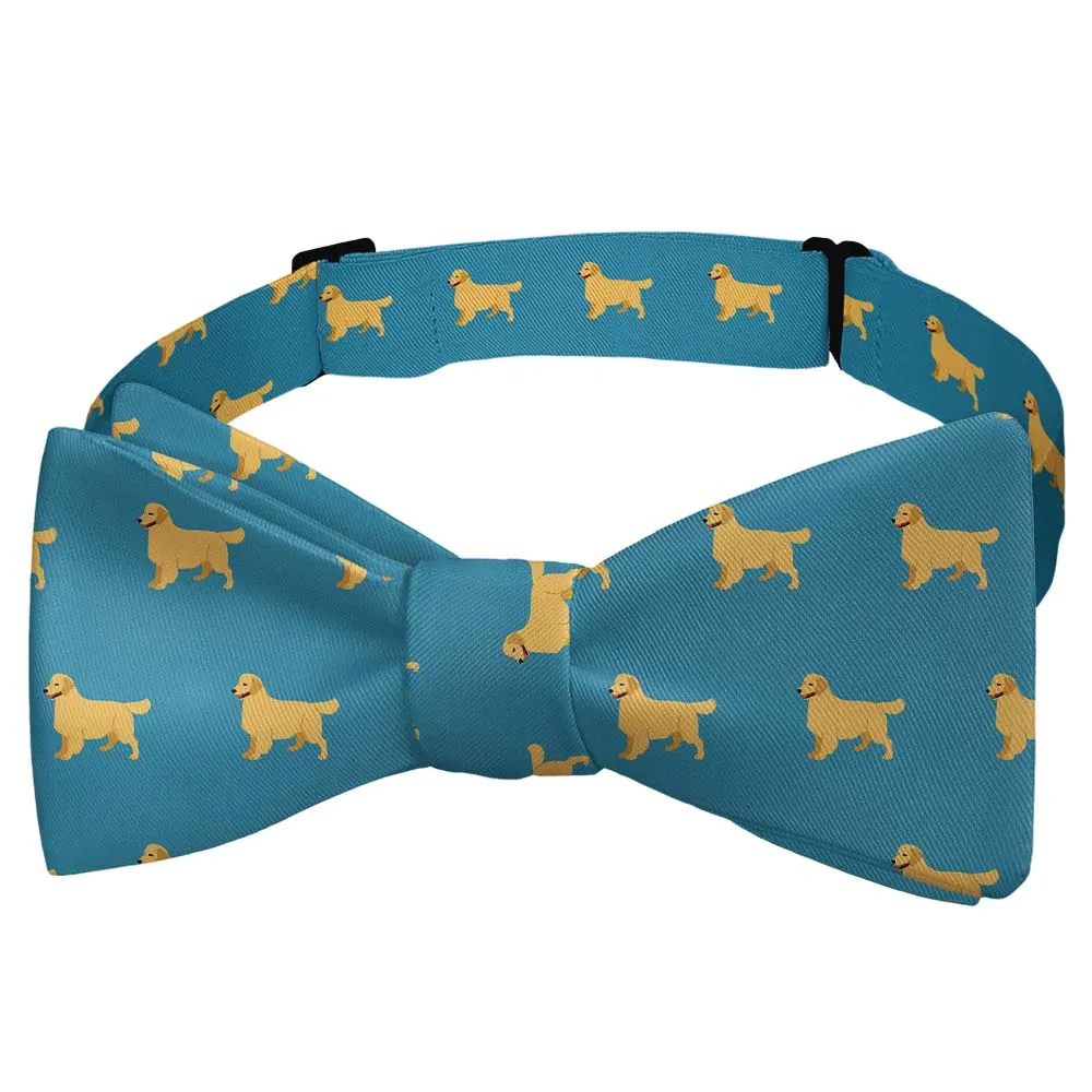 Retriever Pattern Bow Tie