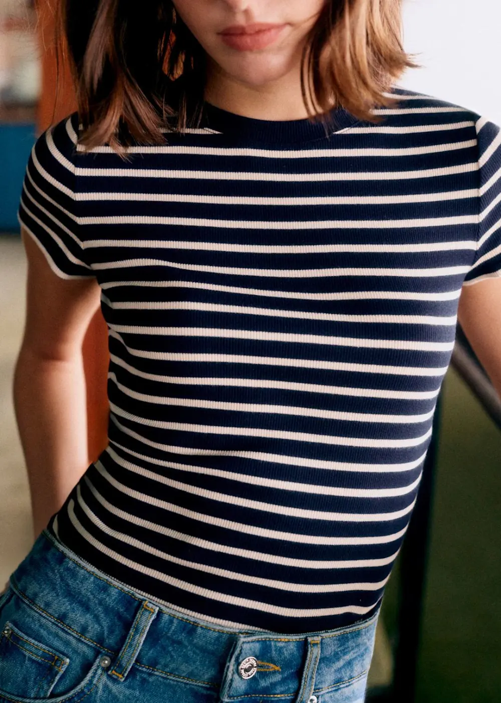 Organic Cotton Cropped T-Shirt