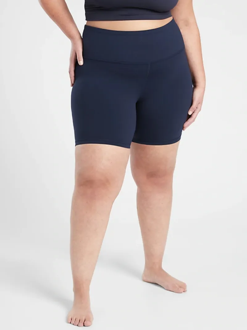 High-Waist Biker Shorts For Sleek Active Style