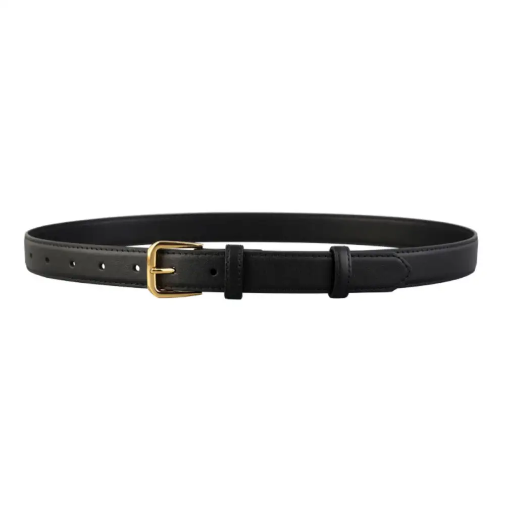 Modern Leather Skinny Belt