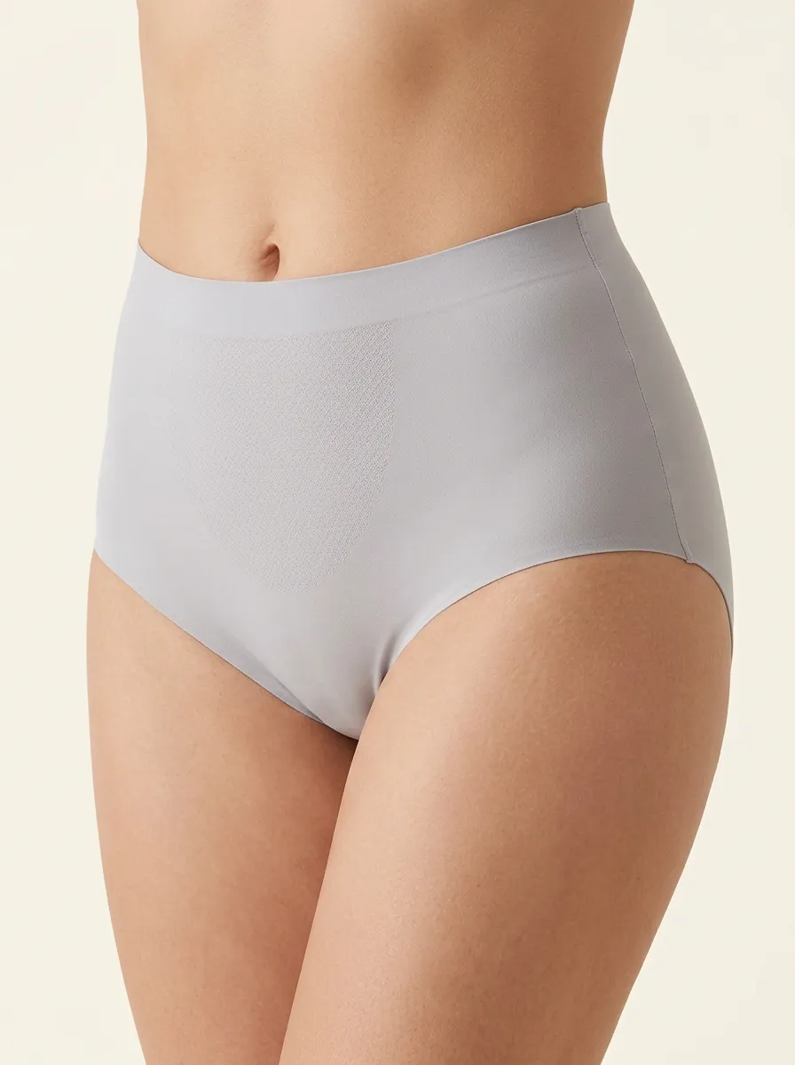 Women's Minimal-Essential High-Waisted Seamless Panties