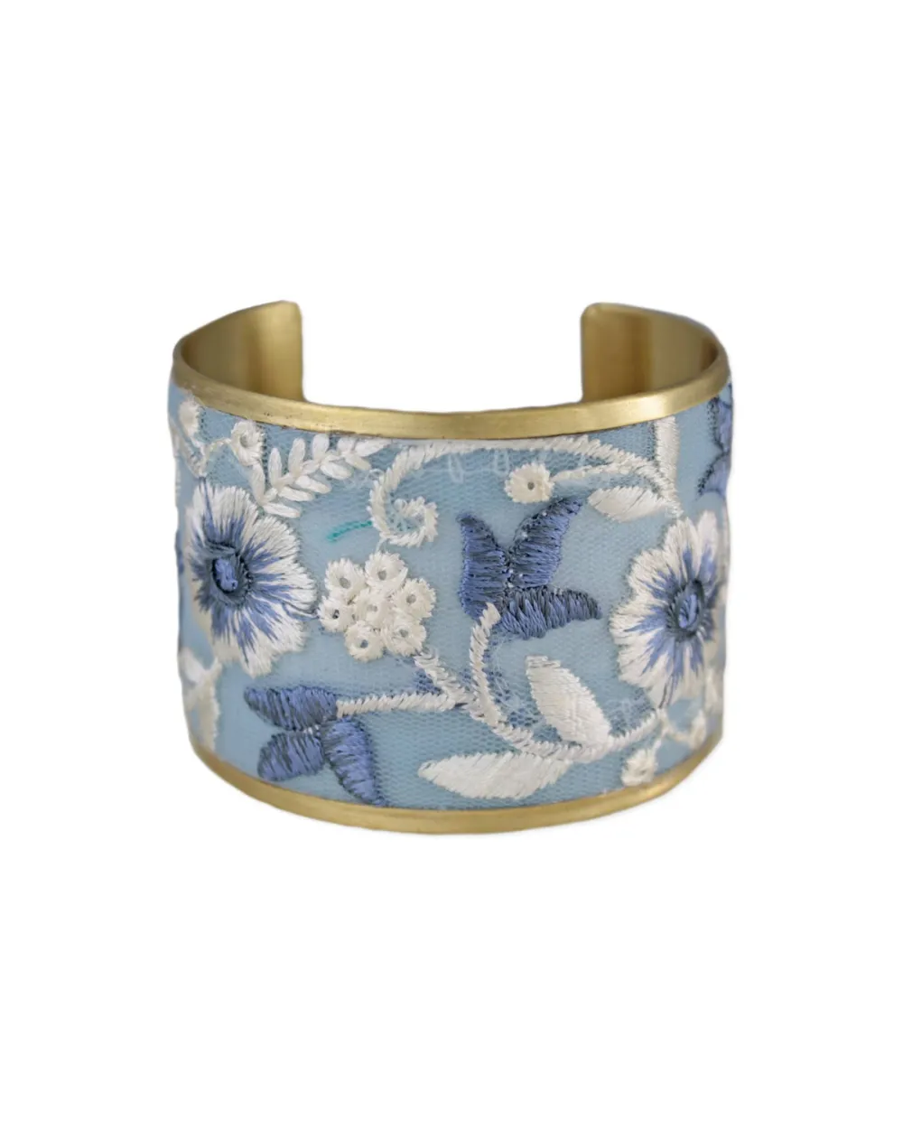 Floral Statement Classic Cuff Bracelet