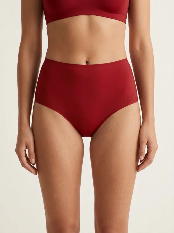 Women's High-Waisted Seamless Laser-Cut Panties