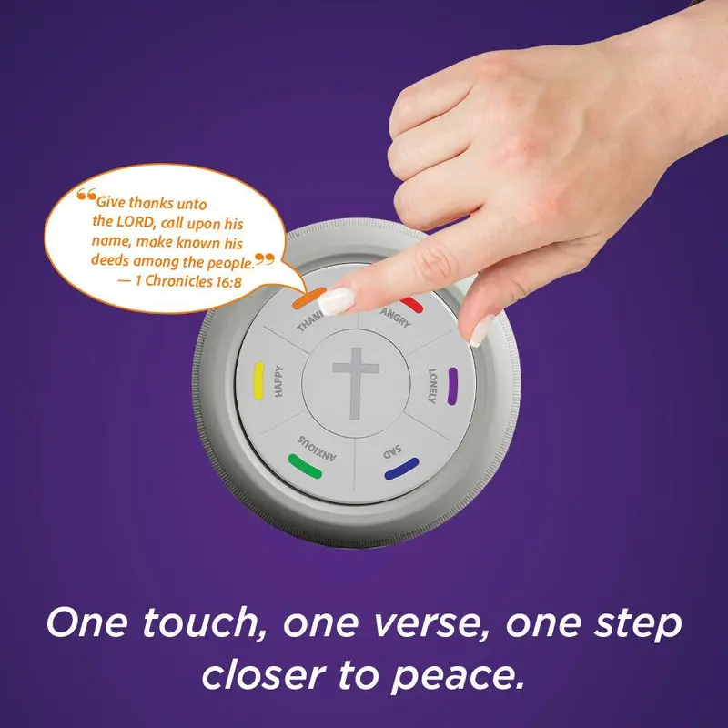 Close-up of the top mood buttons being selected