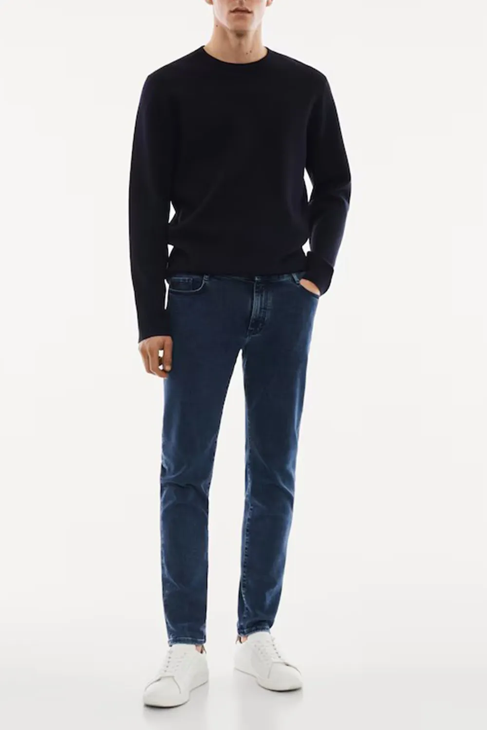 Casual Style Slim-Fit Jeans