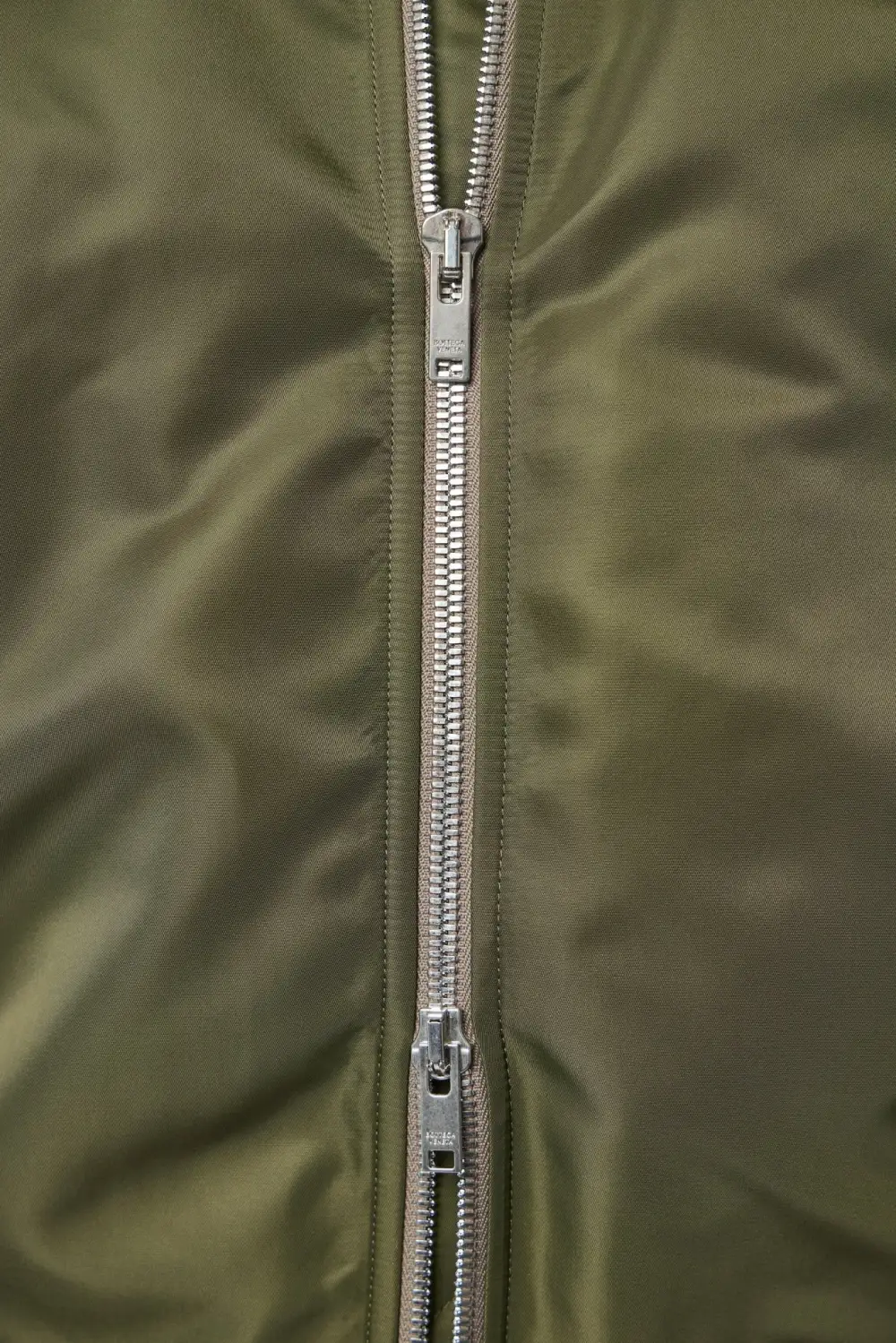 Satin-Finish Lightweight Bomber Jacket