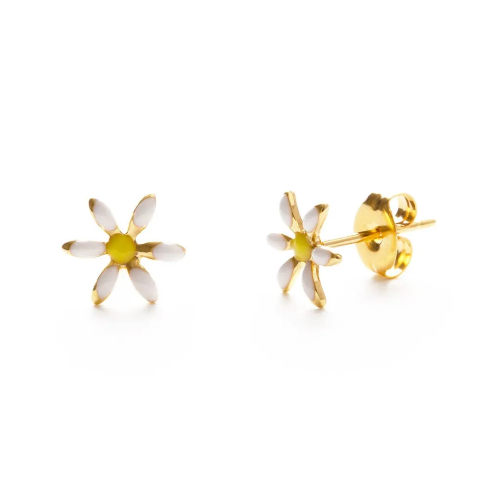 Floral Stud Earrings