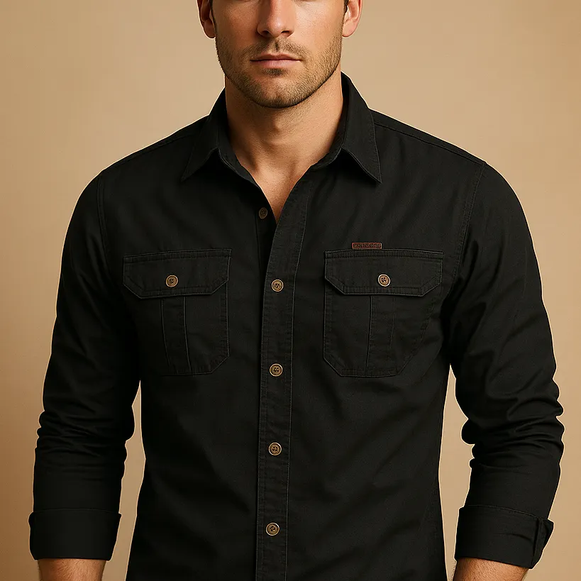Cargo Shirt for Casual Outdoor