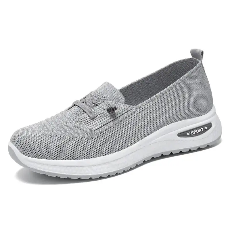 Lightweight Mesh Slip On Sneakers