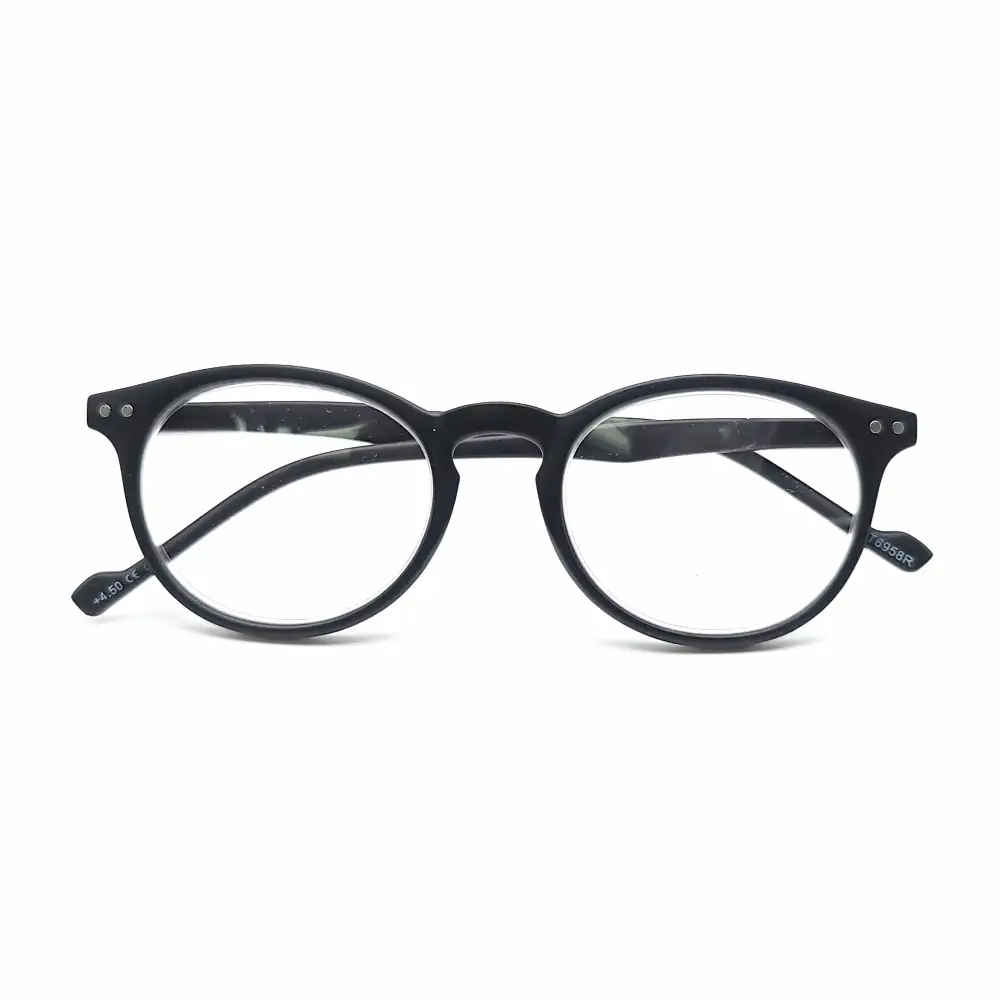 Round Spring-Hinge Reading Glasses