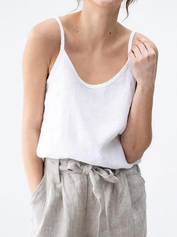 Modern Linen Top