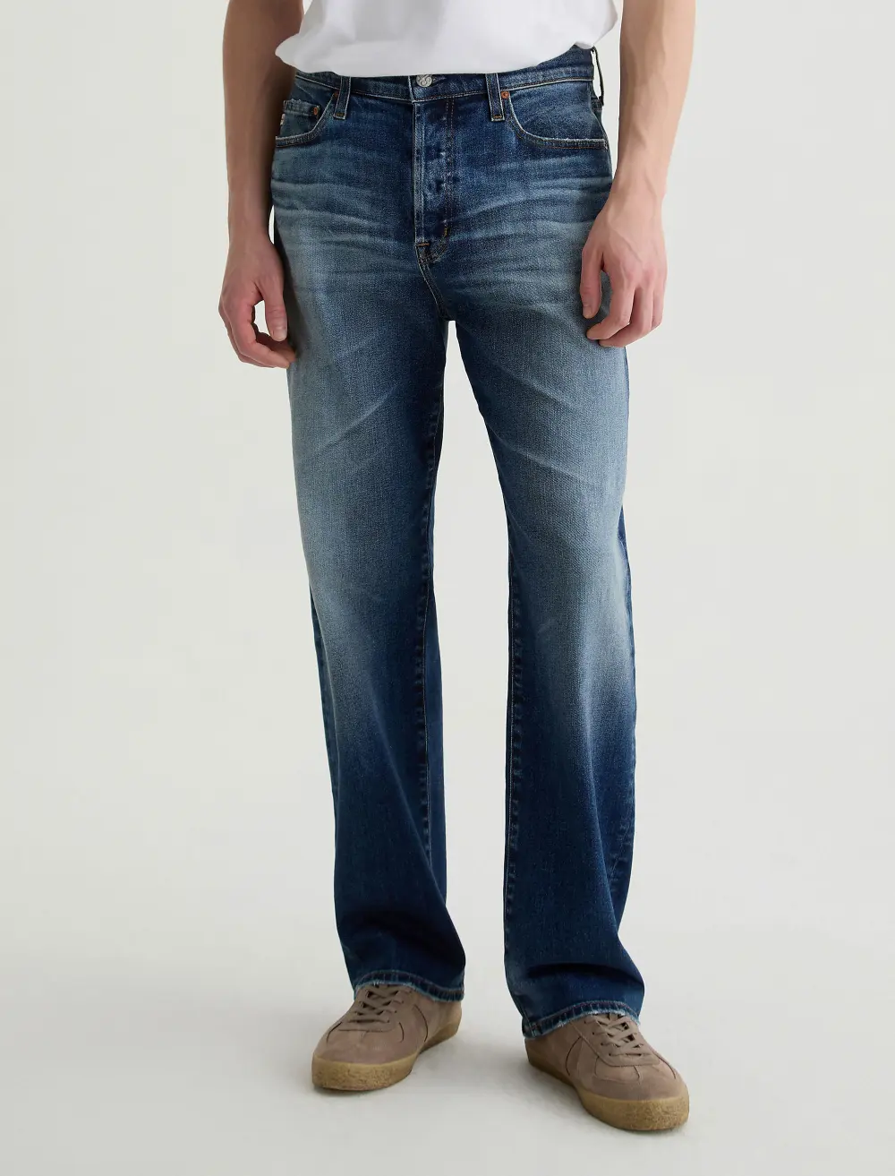 Men's Straight Leg Five Pocket Jeans