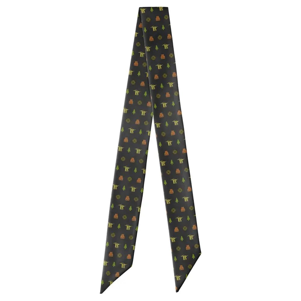 Hunting With Friends Design Hair Scarf