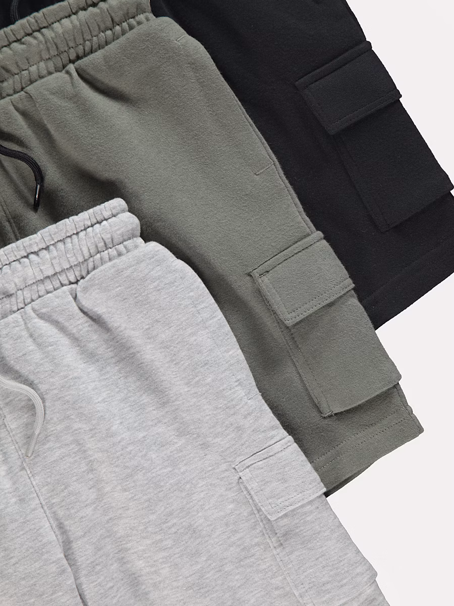 Cargo Jogger Shorts 3 Pack detail 1