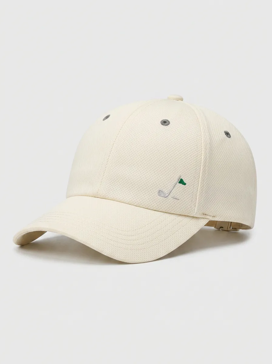 Unisex Golf Lover Club Flag Embroidered Baseball Cap