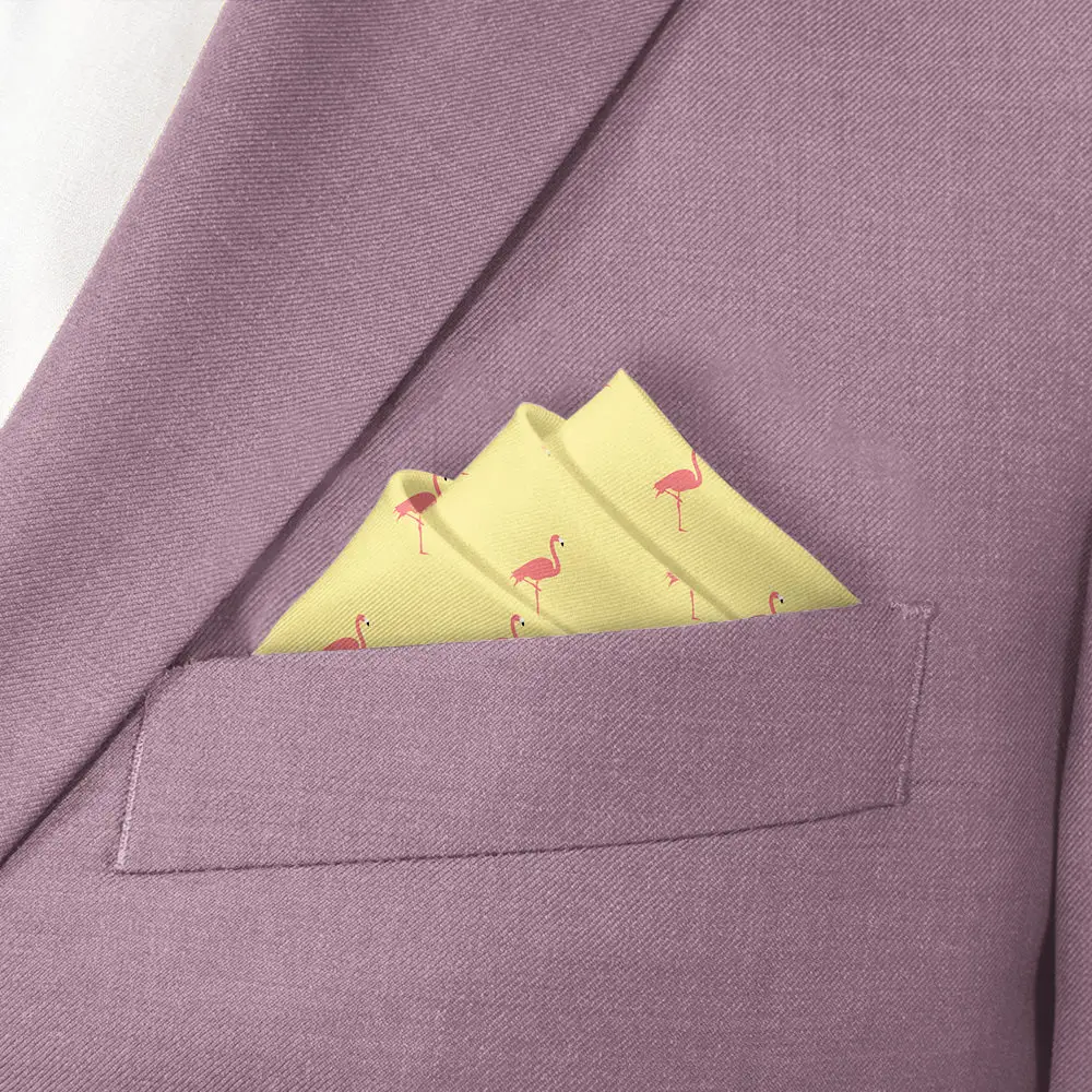 Crisp Balanced Novelty Animal Motif Pocket Square