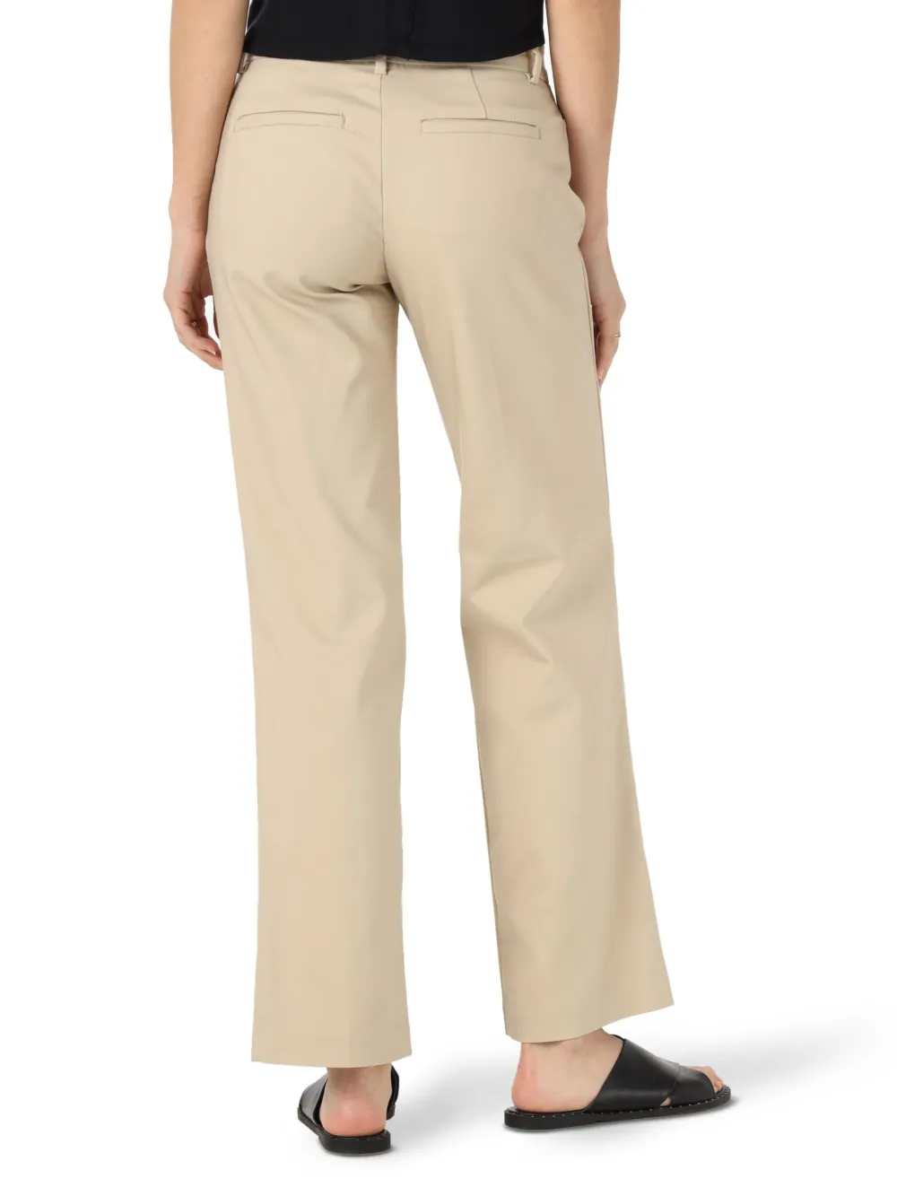 Women's Ultra Lux Comfort with Flex Motion Black Trouser