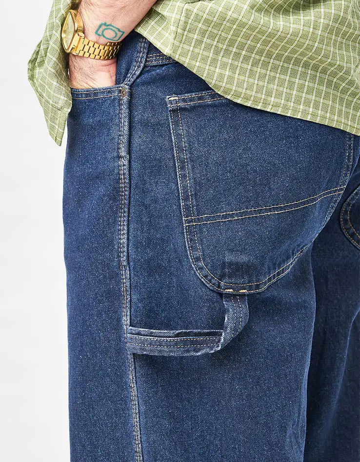 Loose Straight Carpenter Denim Jeans