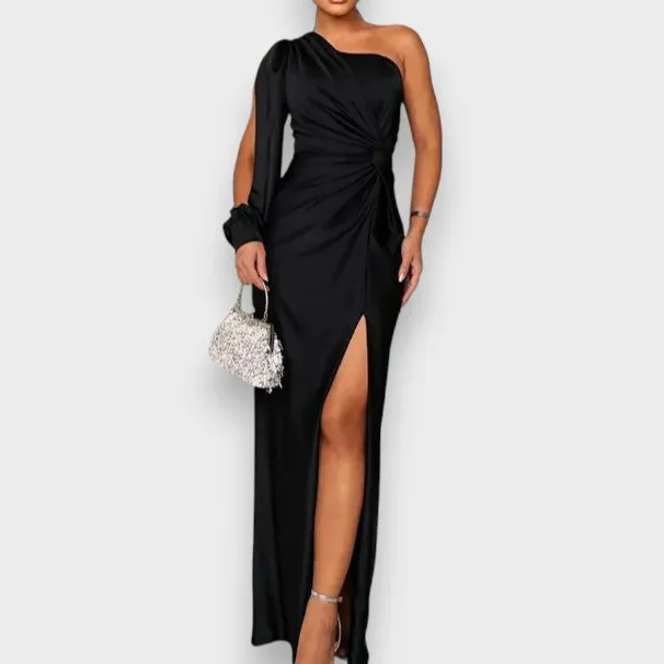 One Shoulder Everyday Maxi Dress
