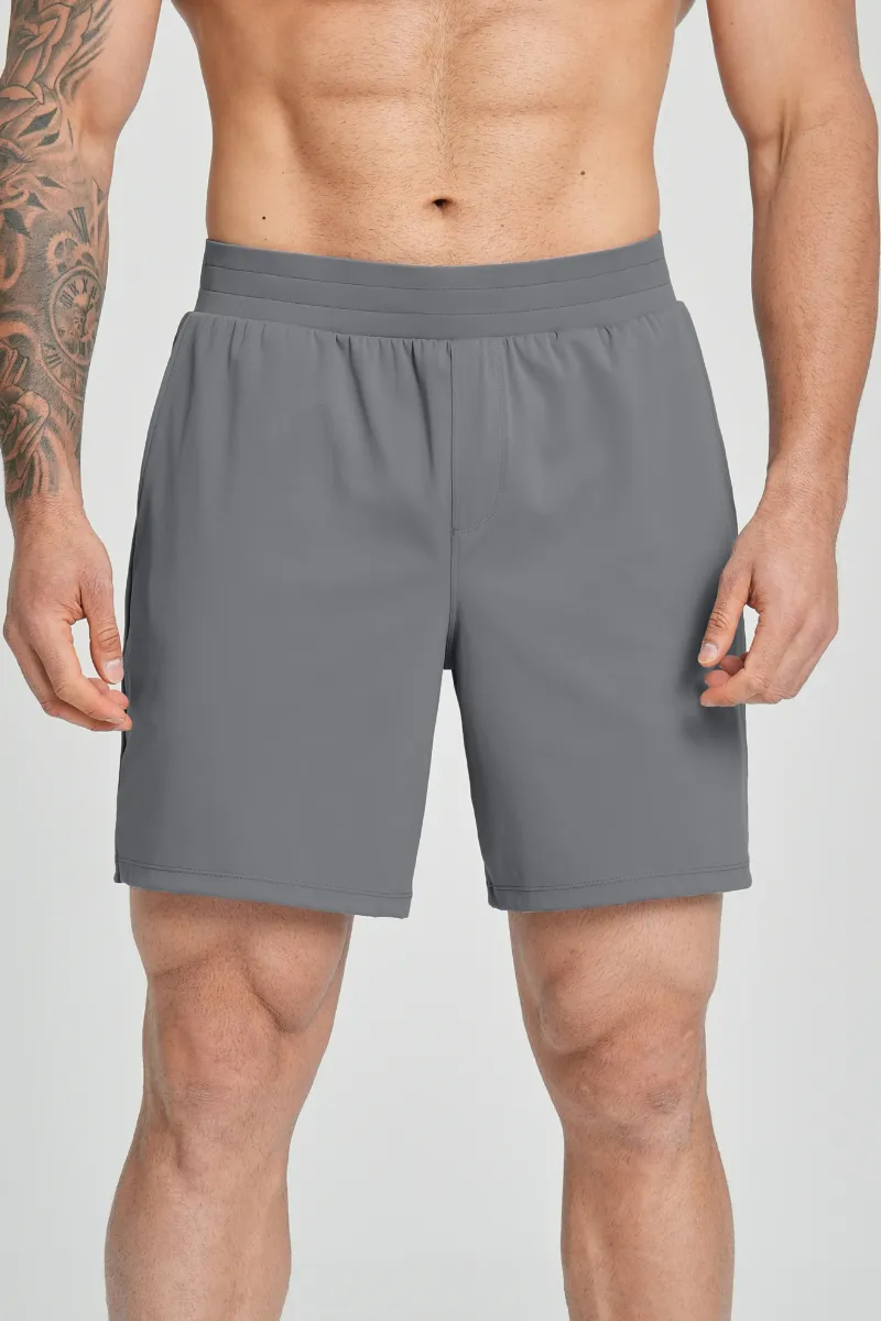 Side Pocket Lightweight Athletic Shorts