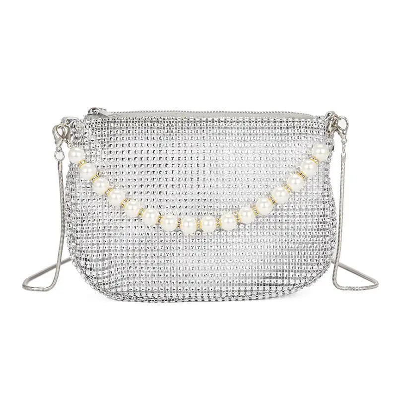 Commuter Rhinestone Clutch Bag