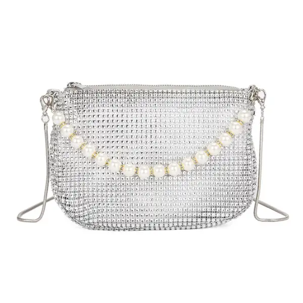 Commuter Rhinestone Clutch Bag