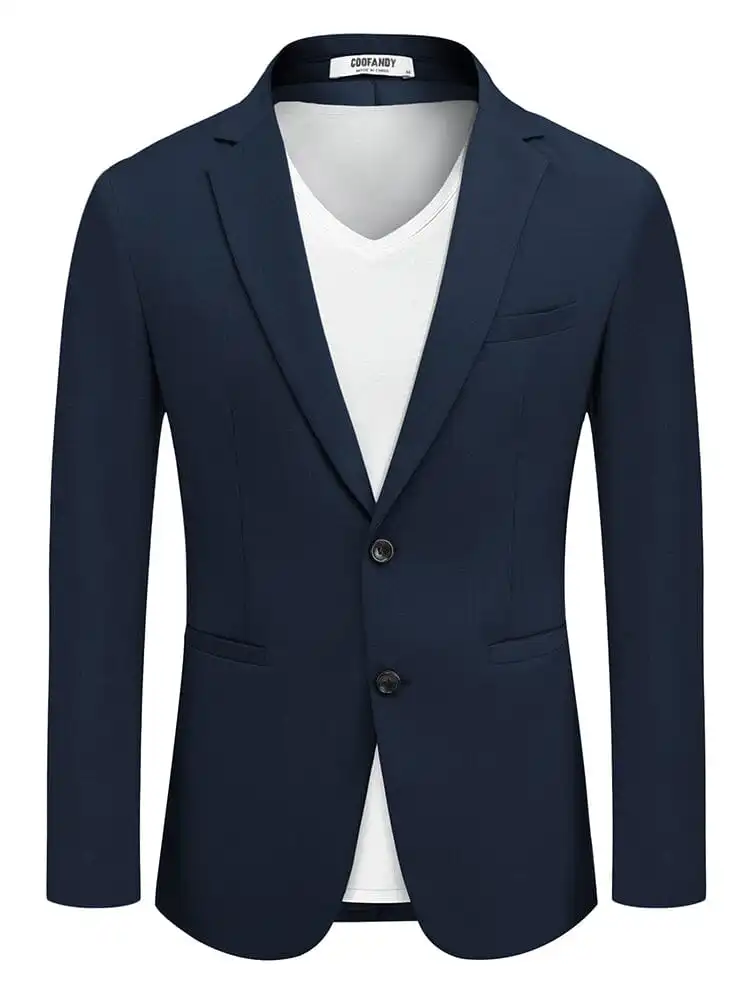 Soft Structure Tailored Blazer Jacket