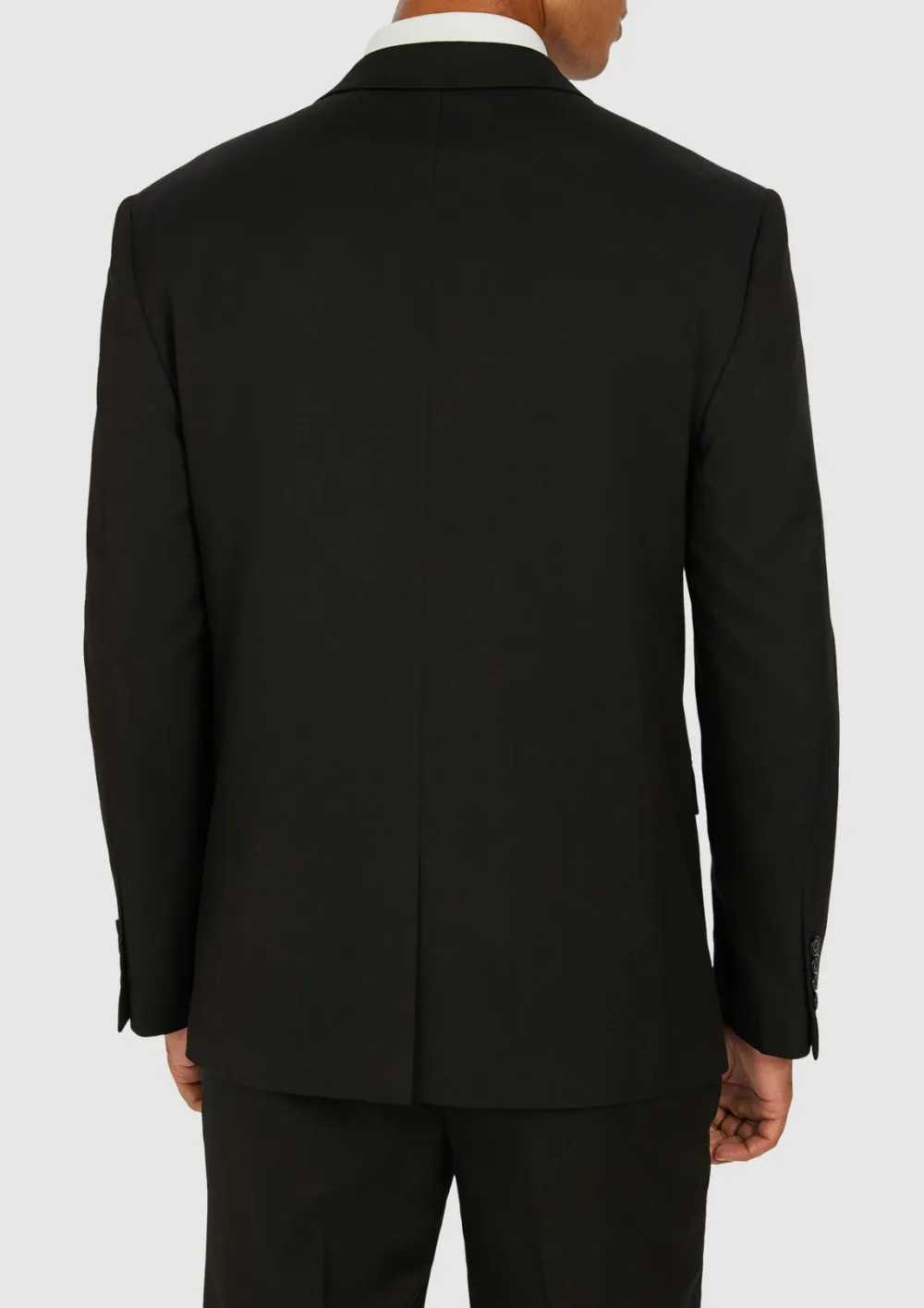 Men's Classic Soft Black Suit