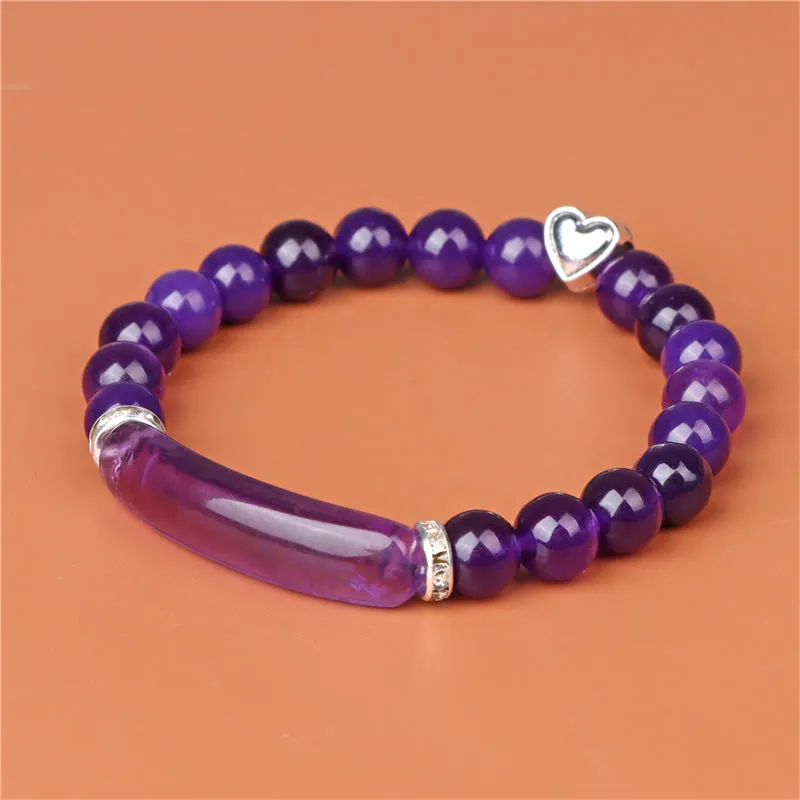 Amethyst Tiger Eye Lapis Lazuli Aventurine Rhodonite Bracelet