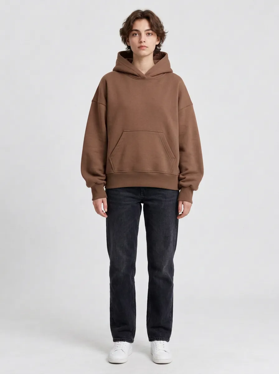 Clean Cut Unisex Casual Hoodie