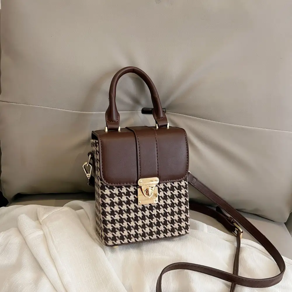 Square Structured Handbag